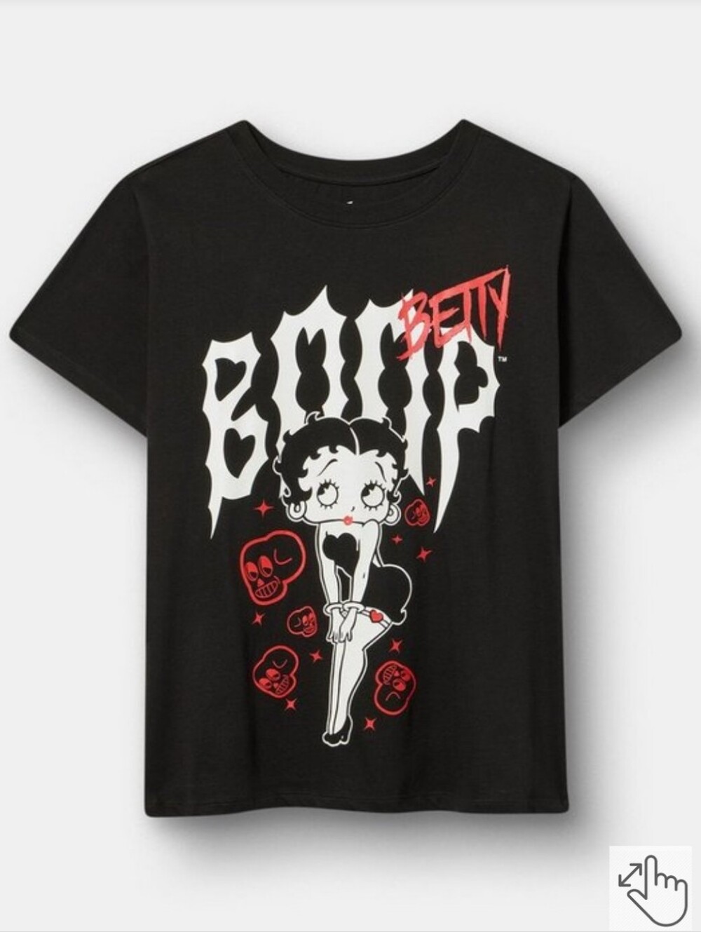 NWT Torrid Betty Boop Classic Cotton Crew Tee